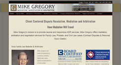 Desktop Screenshot of gregorymediations.com