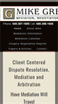 Mobile Screenshot of gregorymediations.com